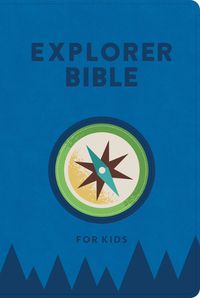 Cover image for KJV Explorer Bible for Kids, Royal Blue Leathertouch