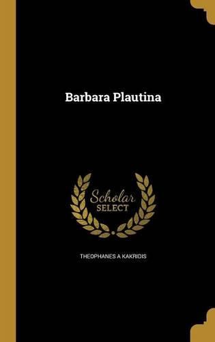 Cover image for Barbara Plautina