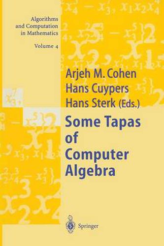 Cover image for Some Tapas of Computer Algebra