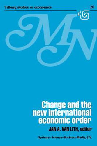 Cover image for Change and the New International Economic Order