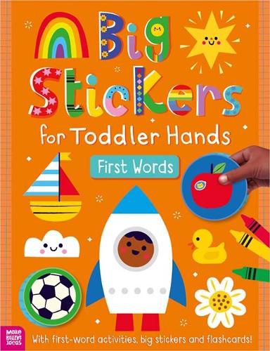 Cover image for Big Stickers for Toddler Hands: First Words