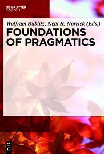 Cover image for Foundations of Pragmatics