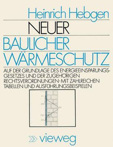 Cover image for Neuer Baulicher Warmeschutz