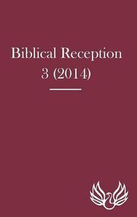 Cover image for Biblical Reception 3 (2014)