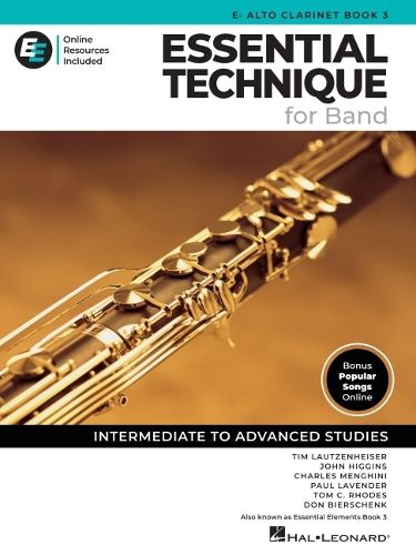 Cover image for Essential Technique for Band - Eb Alto Clar Bk 3