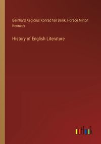 Cover image for History of English Literature