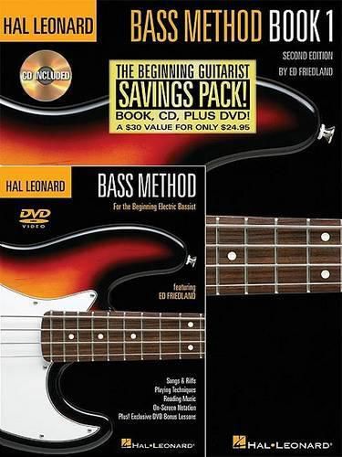 Cover image for Hal Leonard Bass Method - Beginner's Pack