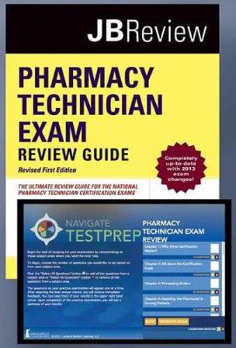 Cover image for Pharmacy Technician Exam Review Guide  &  Navigate Testprep