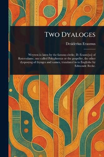 Cover image for Two Dyaloges