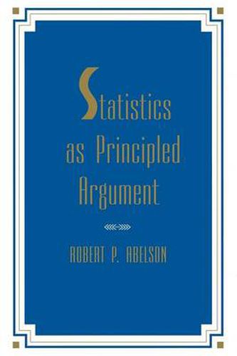 Cover image for Statistics As Principled Argument