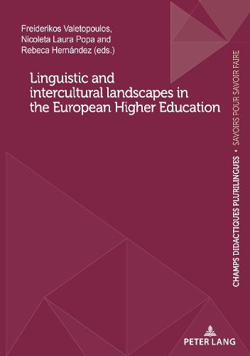 Cover image for Linguistic and intercultural landscapes in the European Higher Education