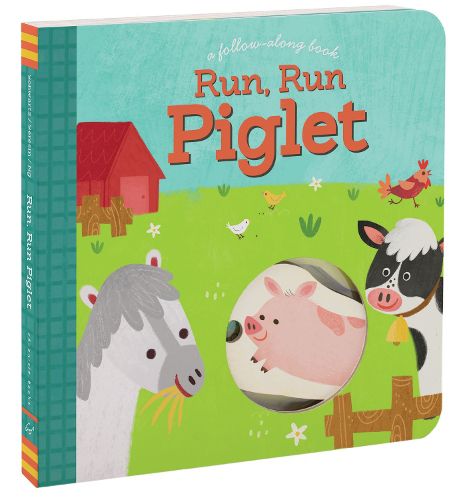 Cover image for Run, Run Piglet: A Follow-Along Book