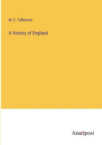 Cover image for A History of England