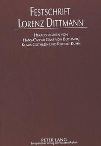 Cover image for Festschrift Lorenz Dittmann