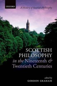 Cover image for Scottish Philosophy in the Nineteenth and Twentieth Centuries