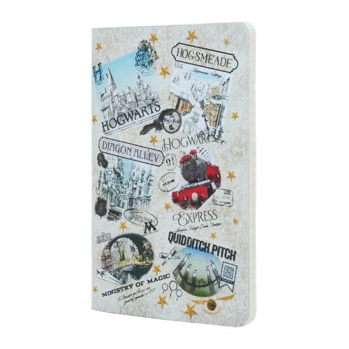 Cover image for The Wizarding World (Harry Potter Collection) A6 Grid Cahier
