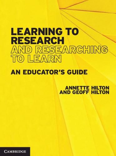 Cover image for Learning to Research and Researching to Learn: An Educator's Guide