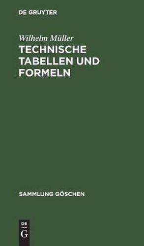 Technische Tabellen und Formeln