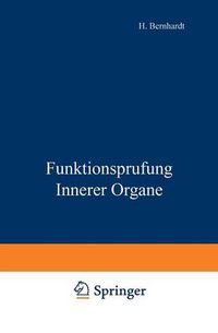 Cover image for Funktionsprufung Innerer Organe