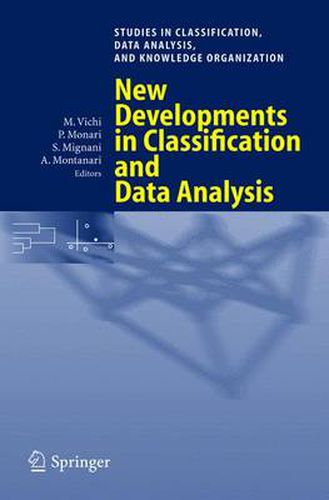 Cover image for New Developments in Classification and Data Analysis: Proceedings of the Meeting of the Classification and Data Analysis Group (CLADAG) of the Italian Statistical Society, University of Bologna, September 22-24, 2003