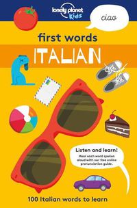 Cover image for First Words - Italian 1: 100 Italian Words to Learn