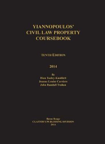 Cover image for Yiannopoulos' Civil Law Property 10th Edition