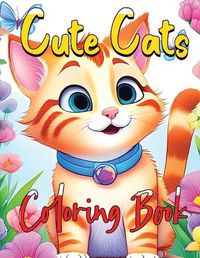 Cover image for Cute Cats Coloring Book