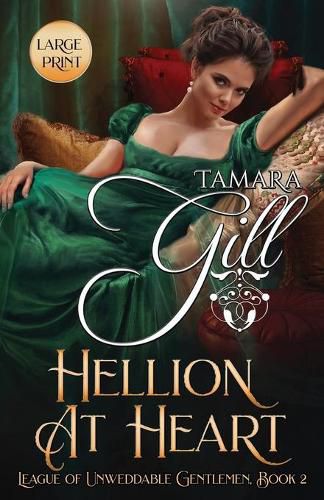 Cover image for Hellion at Heart: Large Print