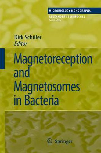 Cover image for Magnetoreception and Magnetosomes in Bacteria