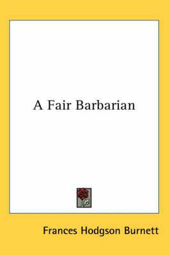 Cover image for A Fair Barbarian