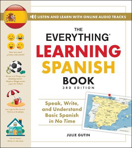 Cover image for The Everything Learning Spanish Book, 3rd Edition