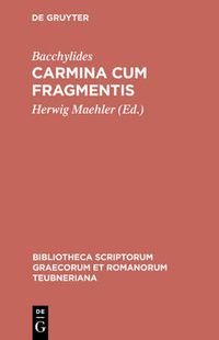 Cover image for Carmina Cum Fragmentis CB