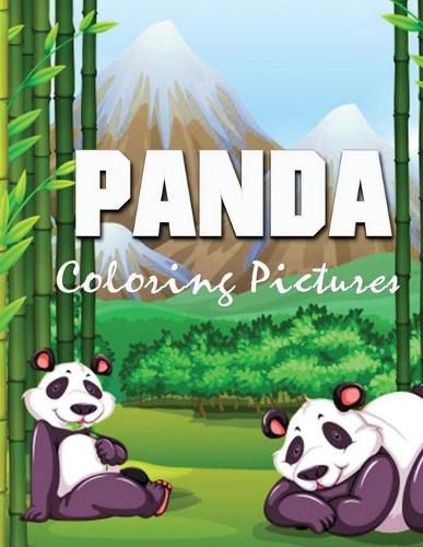 Cover image for Panda Coloring Pictures: For Boys and Girls