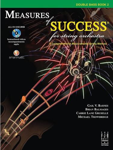 Cover image for Measures of Success for String Orchestra-Bass Book 2