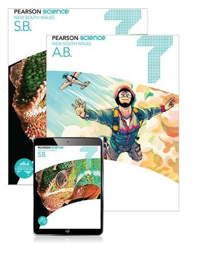 Cover image for Pearson Science New South Wales  7 Student Book, eBook and Activity Book