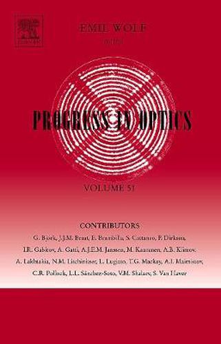 Cover image for Progress in Optics