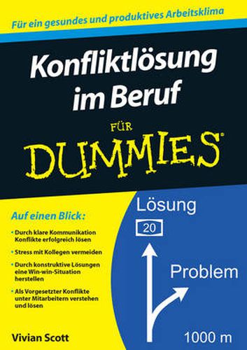 Cover image for Konfliktloesung im Beruf fur Dummies