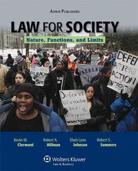 Cover image for Law for Society: Nature, Functions, and Limits