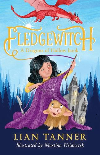 Cover image for Fledgewitch: A Dragons of Hallow Book