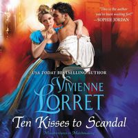 Cover image for Ten Kisses to Scandal Lib/E