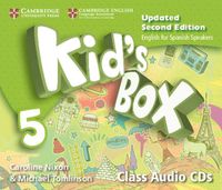 Cover image for Kid's Box Level 5 Class Audio CDs (4) Updated English for Spanish Speakers