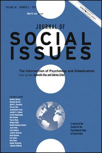 Cover image for The Intersection of Psychology and Globalization