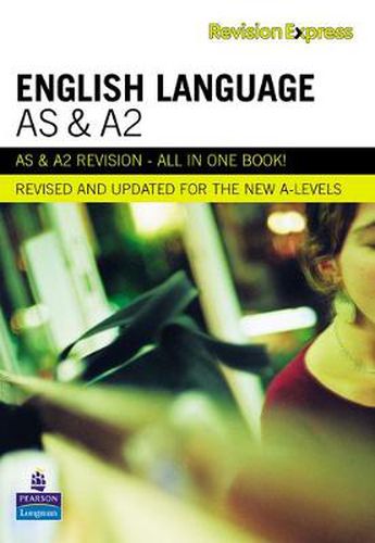 Cover image for Revision Express AS and A2 English Language