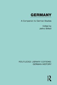 Cover image for Germany: A Companion to German Studies