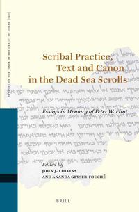 Cover image for Scribal Practice, Text and Canon in the Dead Sea Scrolls: Essays in Memory of Peter W. Flint