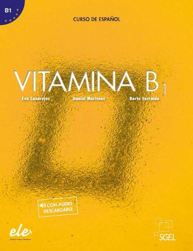 Cover image for Vitamina: Libro del alumno + audio descargable + licencia digital (B1)