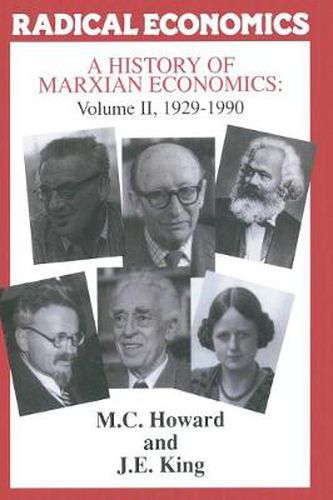 Cover image for A History of Marxian Economics: Volume II: 1929-1990