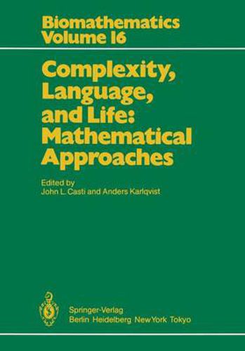 Cover image for Complexity, Language, and Life: Mathematical Approaches