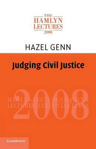 Cover image for Judging Civil Justice