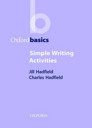 Cover image for Simple Writing Activities